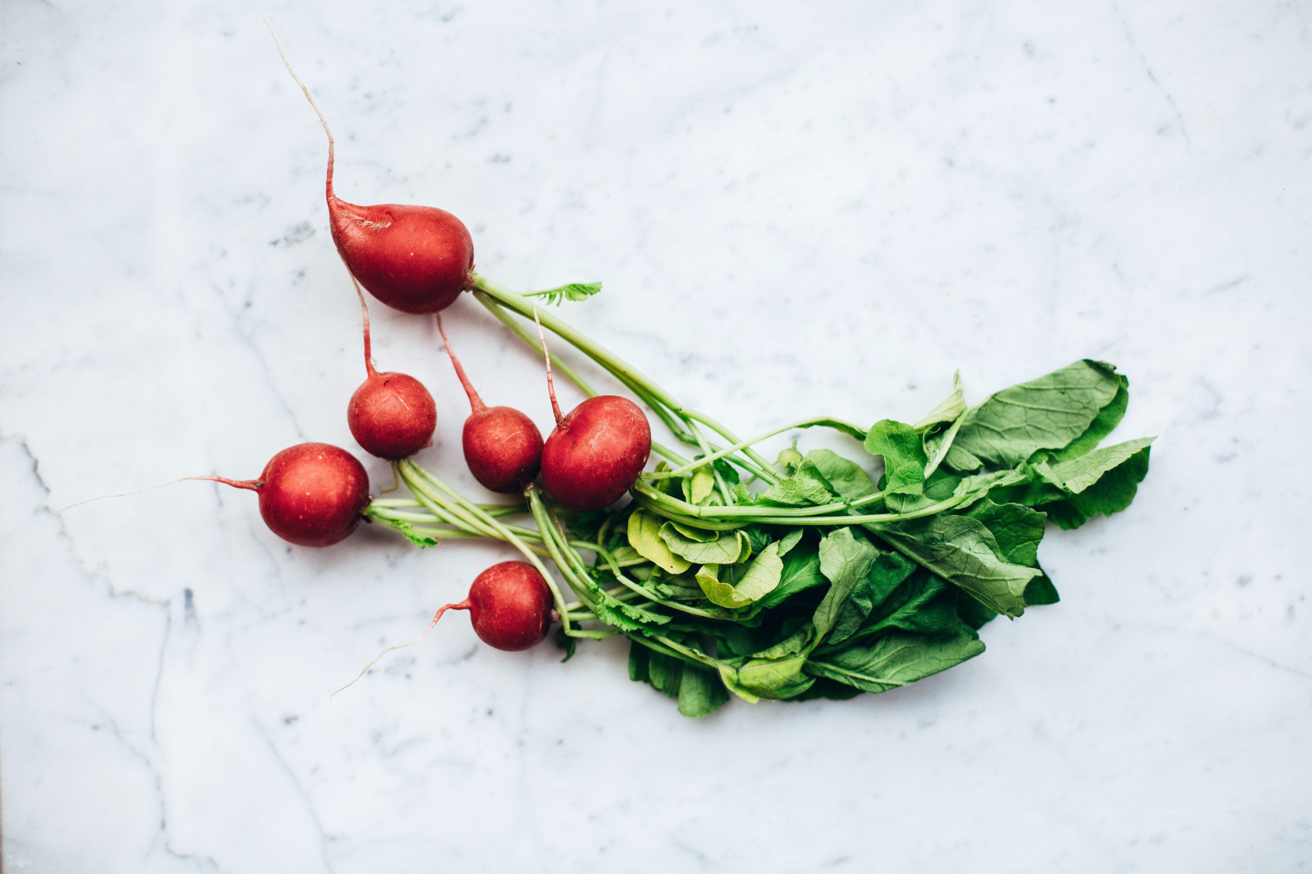radishes perennial veggies