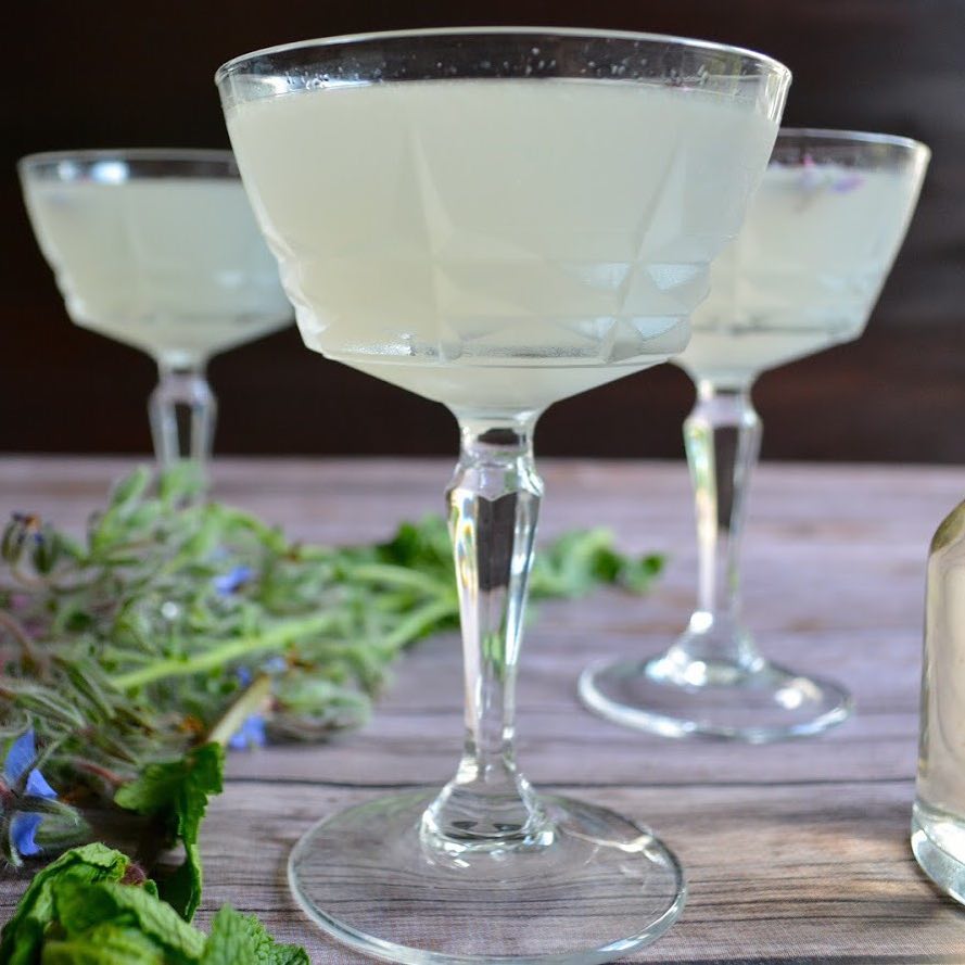Herb-infused Simple Syrup